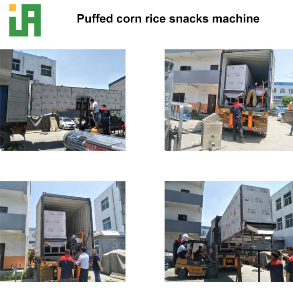 corn rice snacks machine