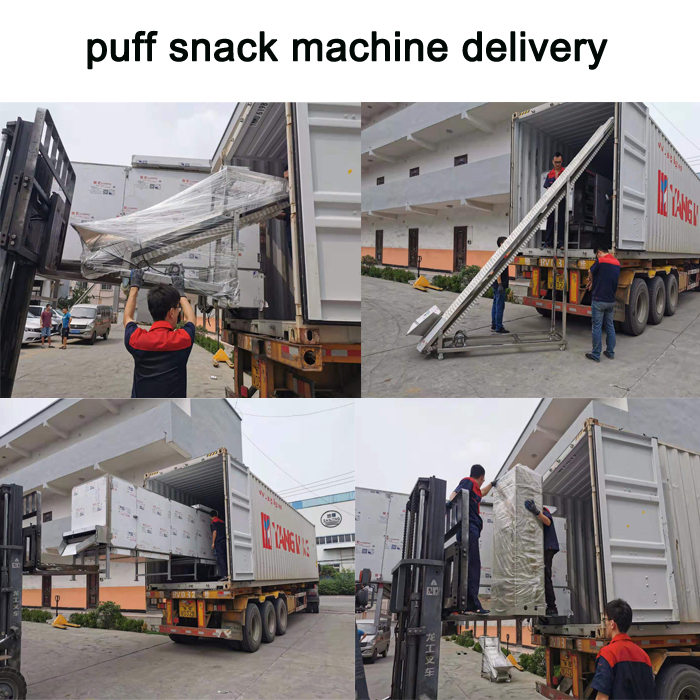 puff snacks processing line