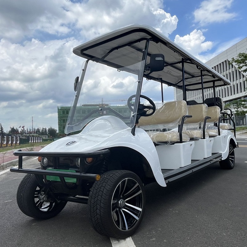 Motoriserad Kart Golf Buggy Bil Med Kraftfull Motor