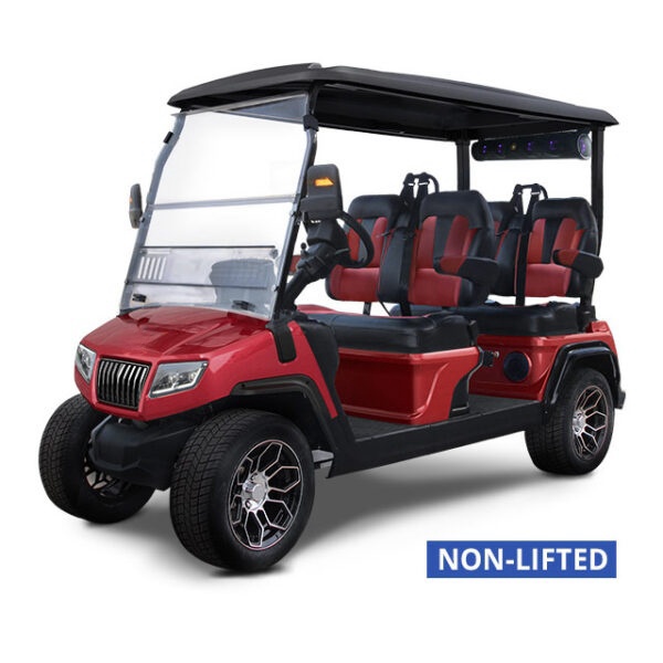 10-14 İnç Tekerleklere Sahip Elektrikli Kulüp Golf Arabası Opsiyonel