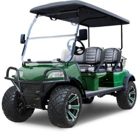 10-14 İnç Tekerleklere Sahip Elektrikli Kulüp Golf Arabası Opsiyonel
