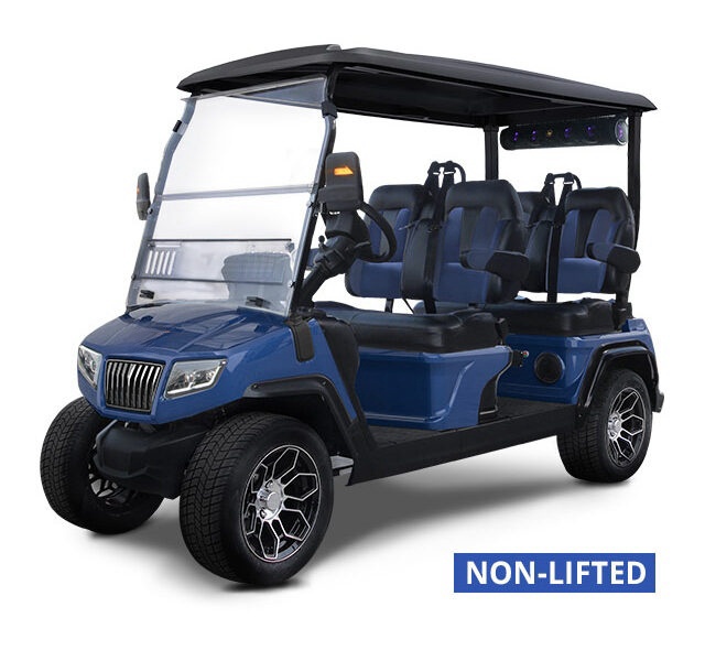 10-14 İnç Tekerleklere Sahip Elektrikli Kulüp Golf Arabası Opsiyonel