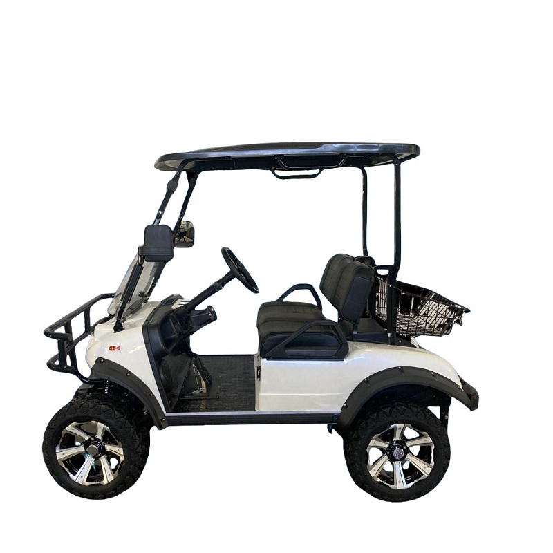 Elektrisk City Golf Caddy Car Vit och svart färg tillval
