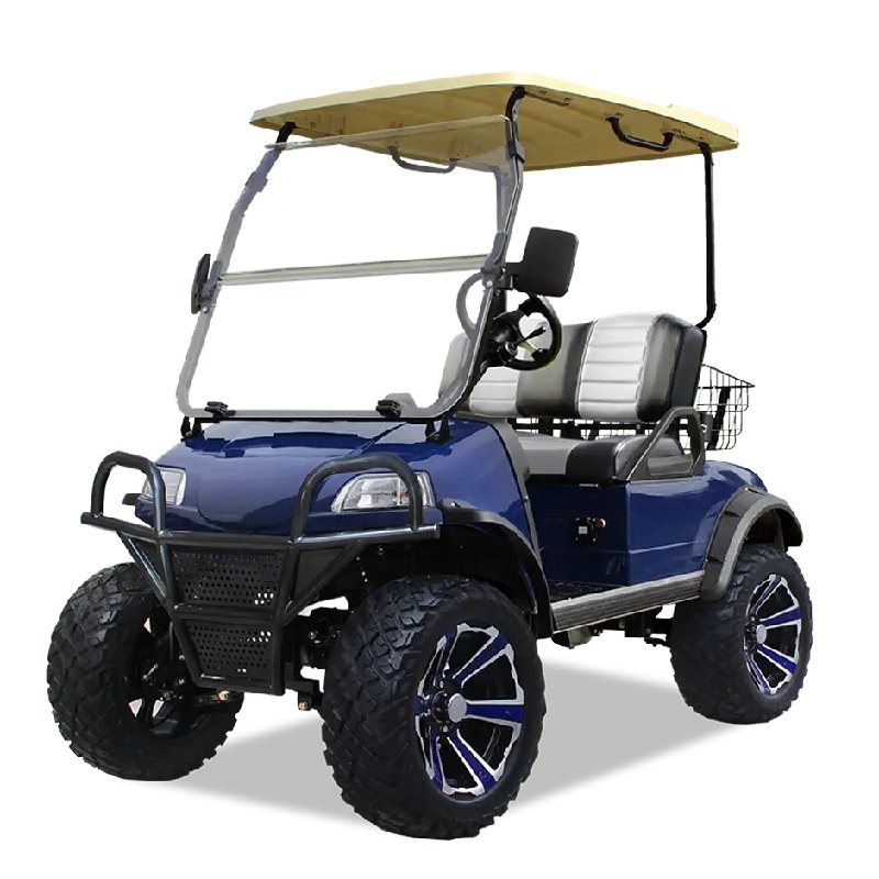 Elektrisk City Golf Caddy Car Vit och svart färg tillval