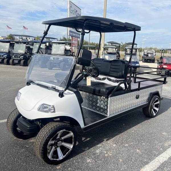 Elektrisk 4x4 UTV sida vid sida golfvagn nyttofordon