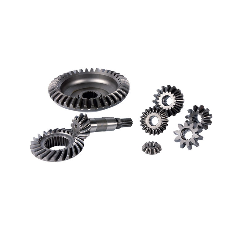 Wear-resistant front axle gears for efficient power operation