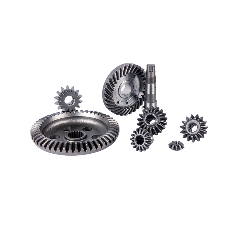 High load capacity multi-adaptable front axle gears