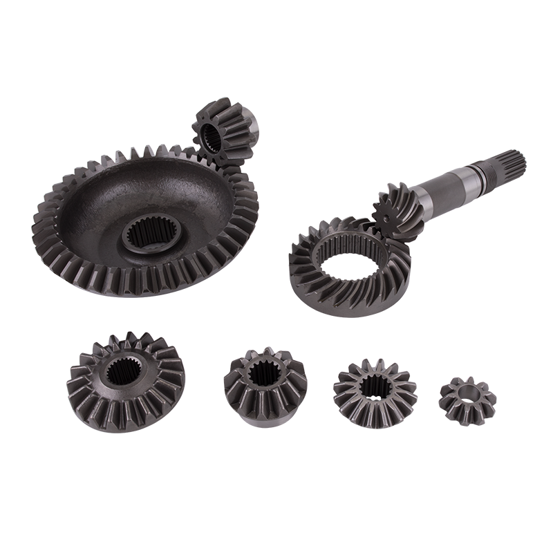 Welded high strength and high durability front axle gears