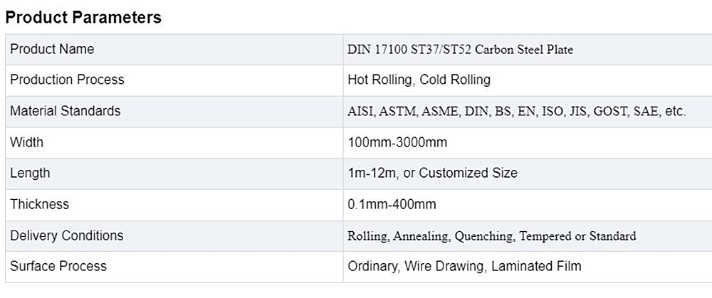 Carbon Steel Plate