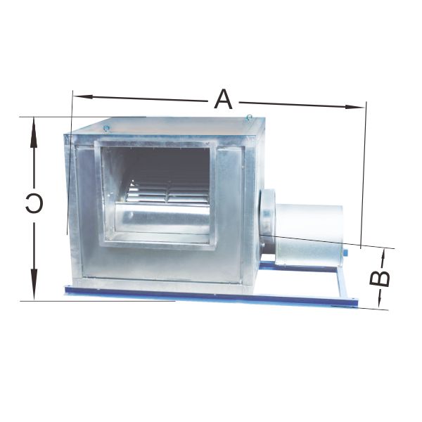 YFJ Series Fire Smoke Exhaust Ventilation Cabinet Centrifugal Fan