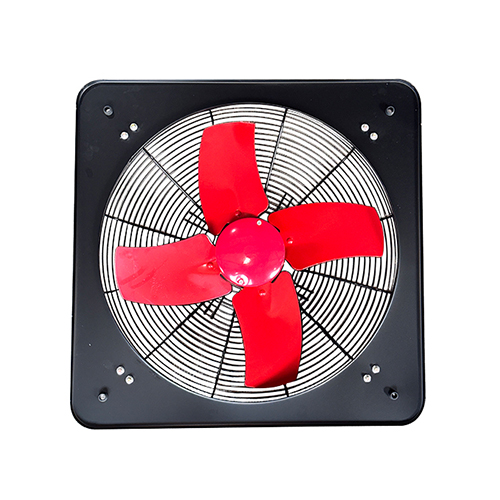 Square Metal Industrial Exhaust Fan With Shutters