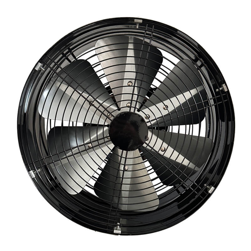 Low-Noise Axial Flow Ventilator