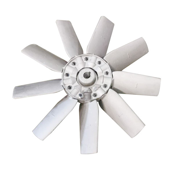 Aluminum alloy material adjustable Angle fan blades