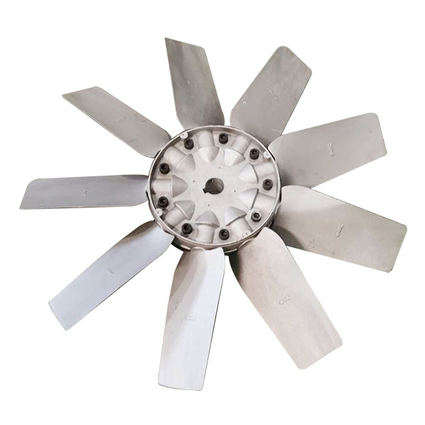 Aluminum alloy material adjustable Angle fan blades