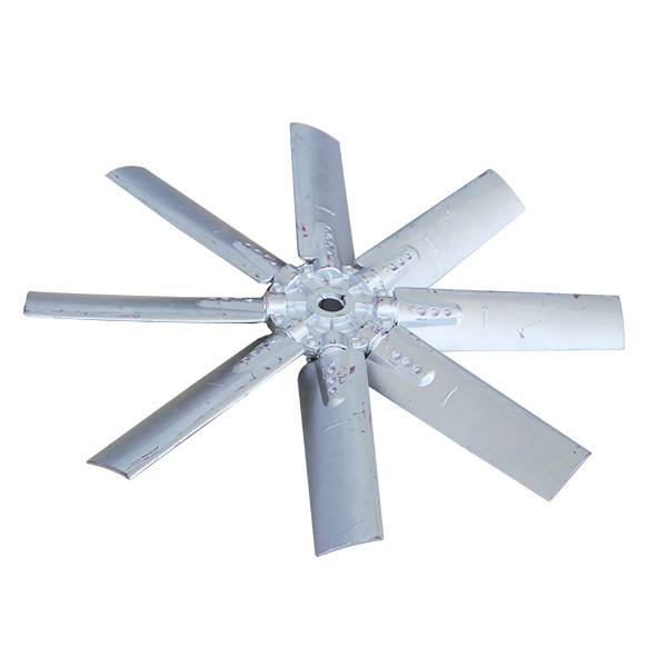 Aluminum alloy material adjustable Angle fan blades