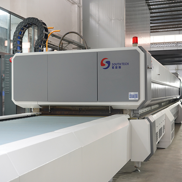 双室强制对流型玻璃平钢化生产线项目