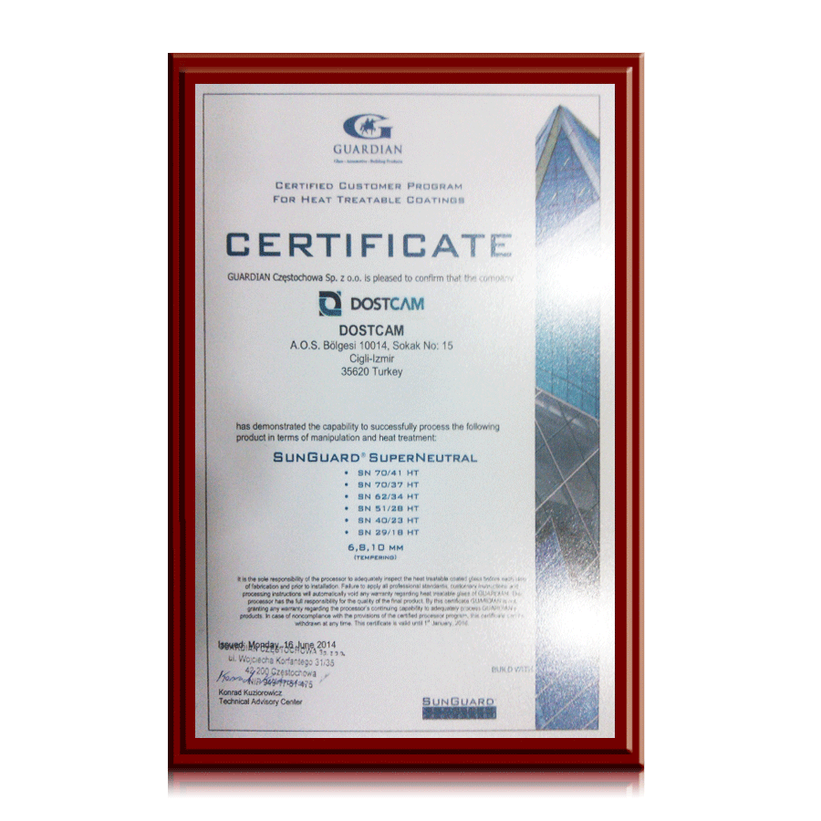 16-Low-E authentication certificate Of DOS.png