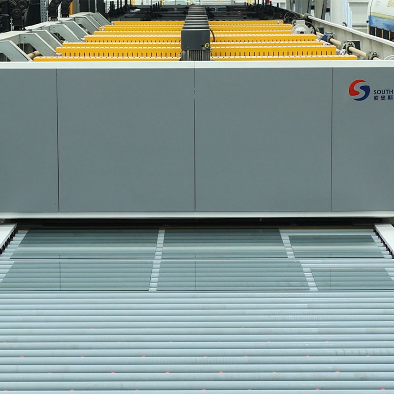 Cam temperleme fırını için cam yerleşim teknolojisinin otomatik tanınması