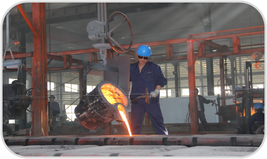 Sand casting