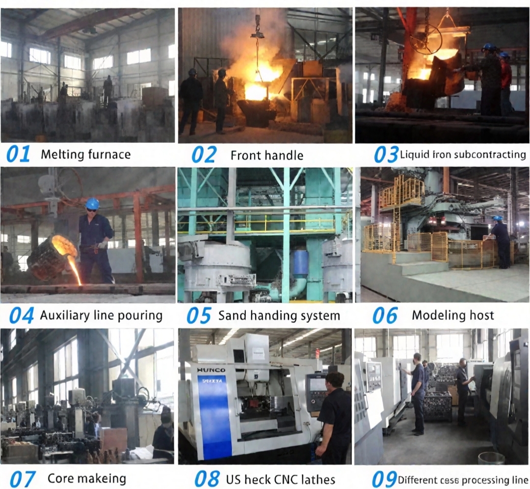 Ductile Iron Rod Hydraulic Cylinder