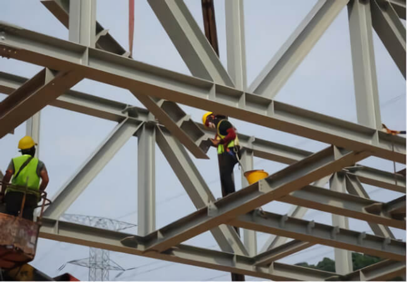 Steel Structure Installed