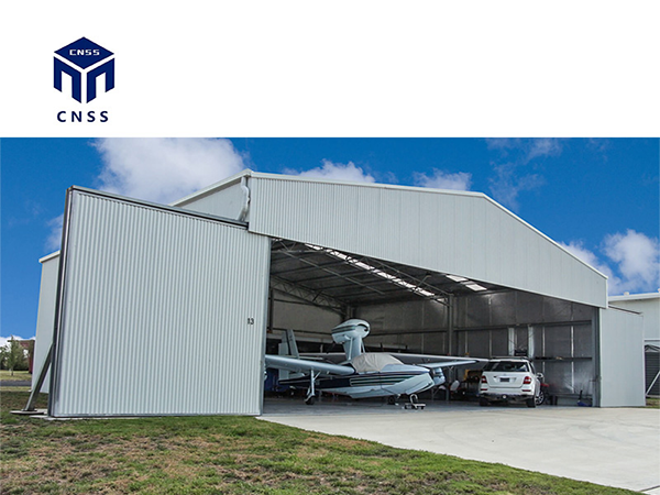 Steel Airplane Hangar