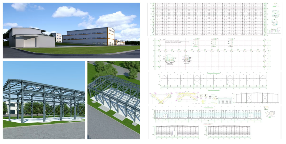 Steel Workshop Building