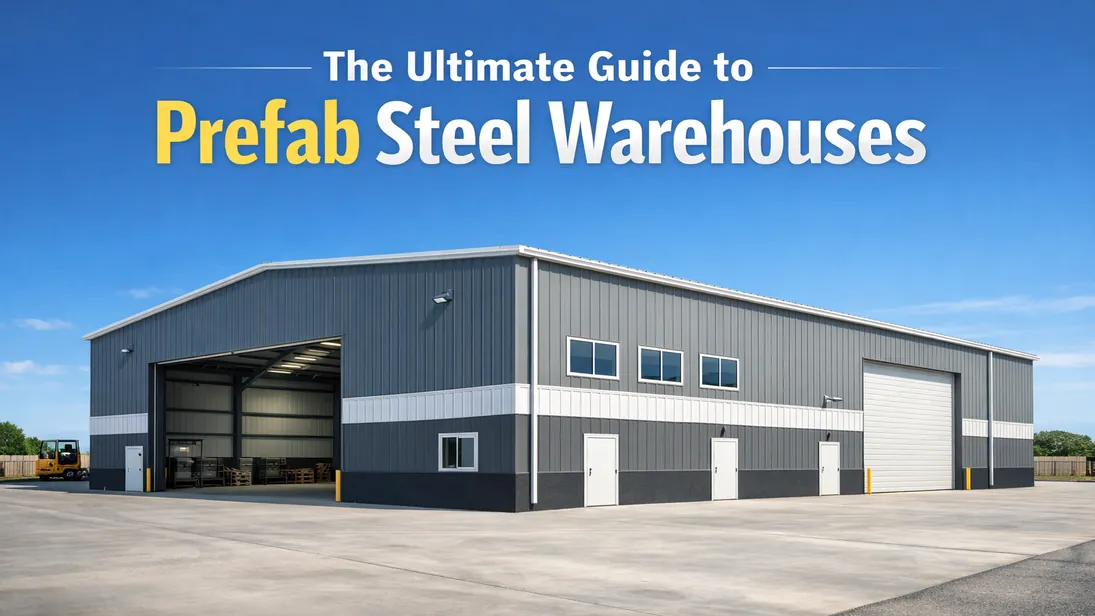 Prefab steel warehouse