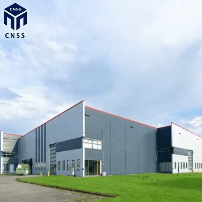 Almacén metálico prefabricado con estructura de acero