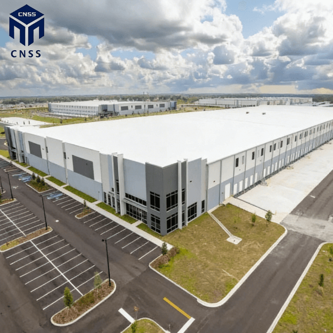 Almacén metálico prefabricado