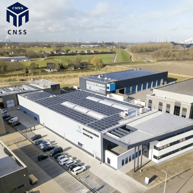 Estructura de acero agrícola