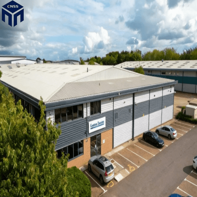 Edificio de taller prefabricado de metal