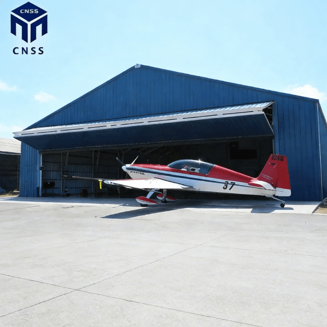 Military Modular Prefabricated Steel Aircraft Hangar