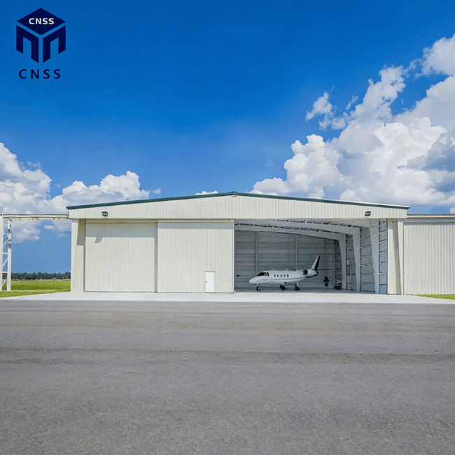 Steel Airplane Hangar Building