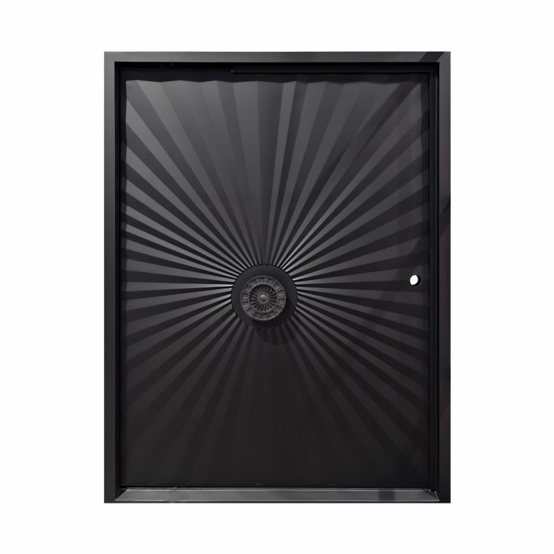 Security Entry Front Iron Pivot Door