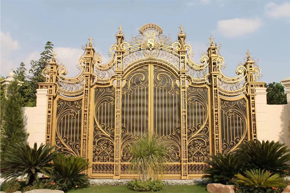 Wrought Iron Gate: A chapter of metal art precipitated by the years