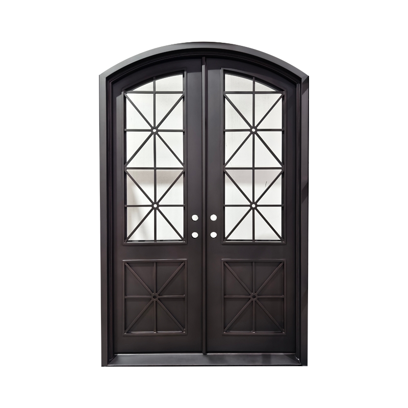 Wrought Iron Entry Door