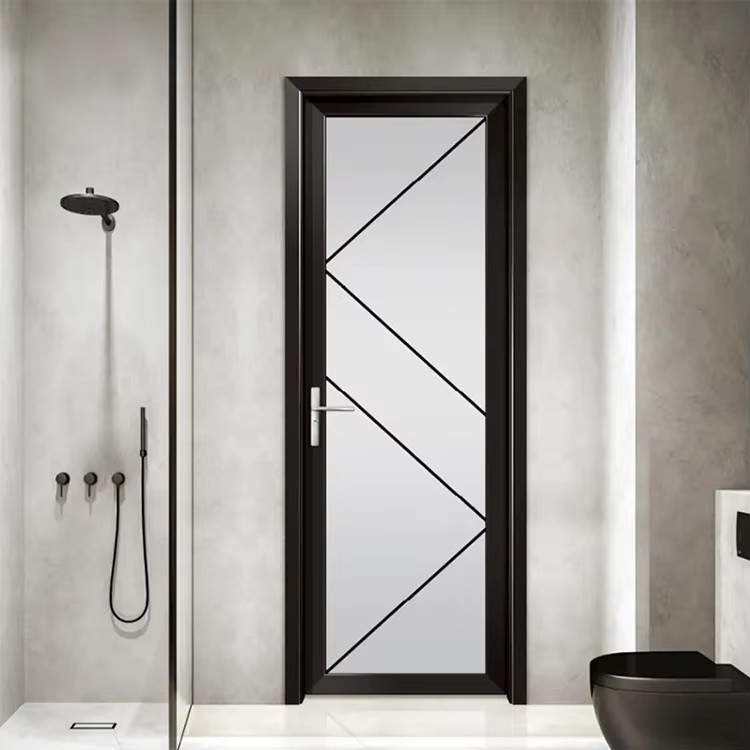 aluminum bathroom door