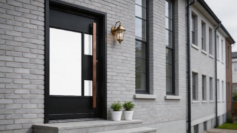 Aluminum Pivot Doors Lead High-End Entrance Projects in EU