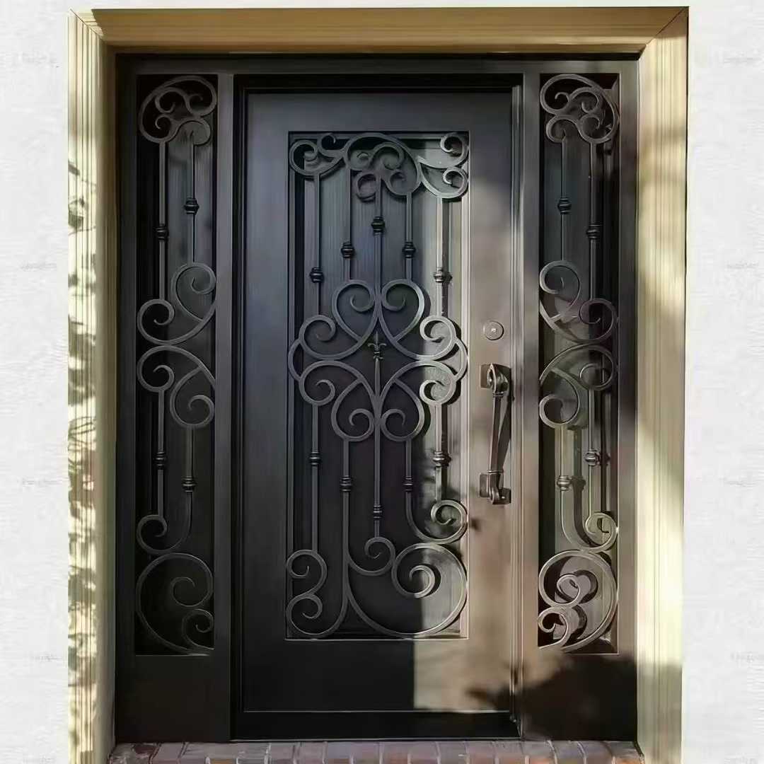 Wrought Iron Doors Combine Security and Elegance