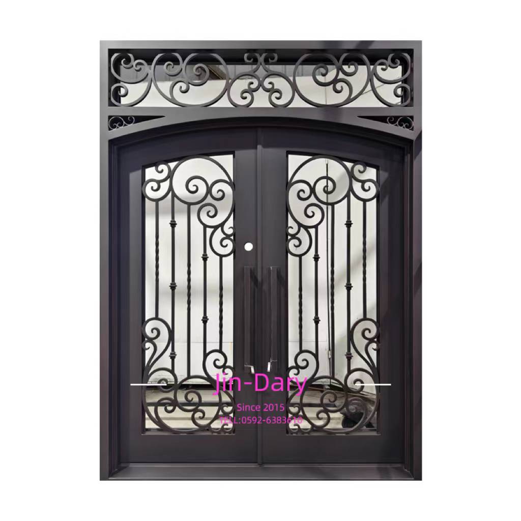 Wrought Iron Front Doors Inspire Contemporary Homes
