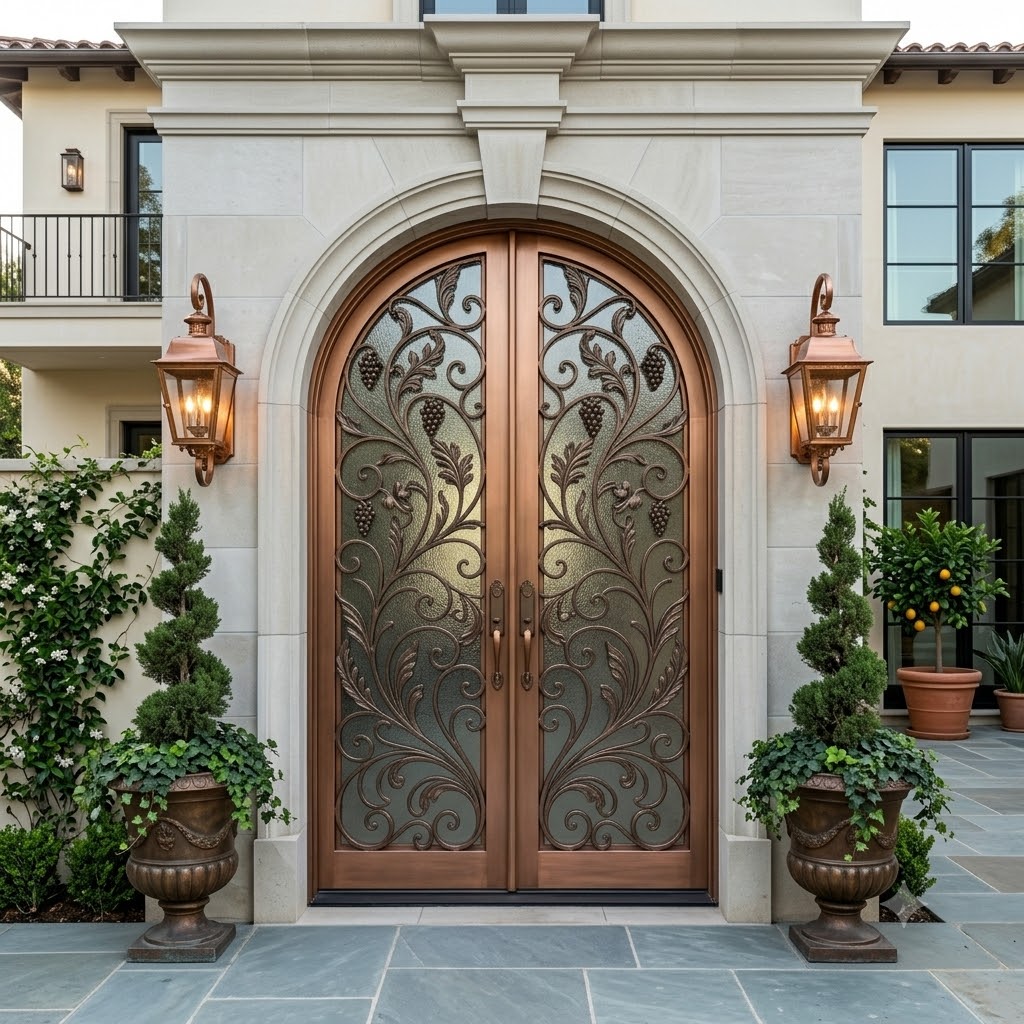 Hand Forged Iron Doors Deliver Timeless Craftsmanship