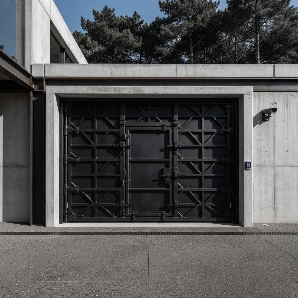 Portes de garage de sécurité : Comment les matériaux influencent la protection