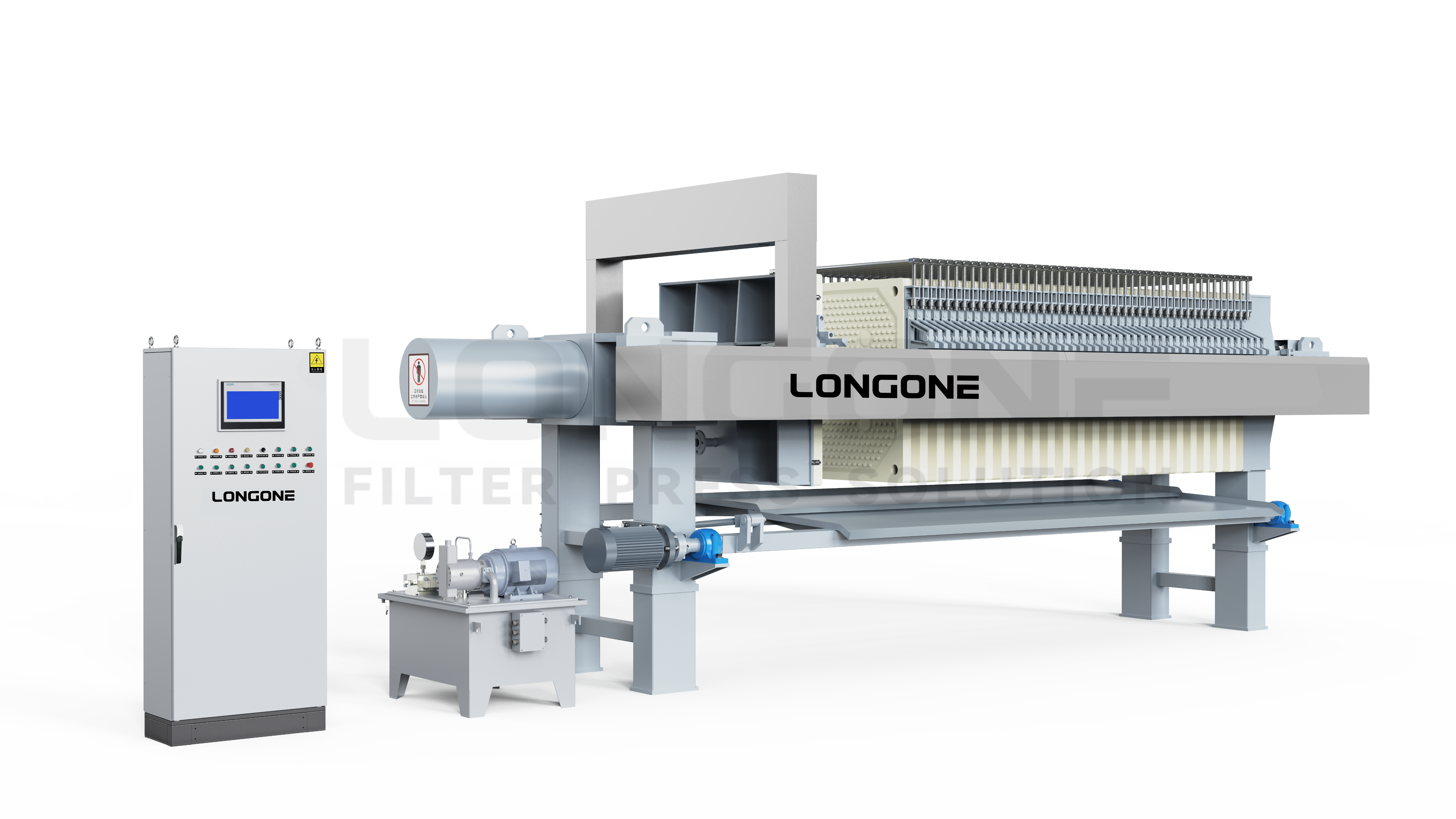 Filter press in stp