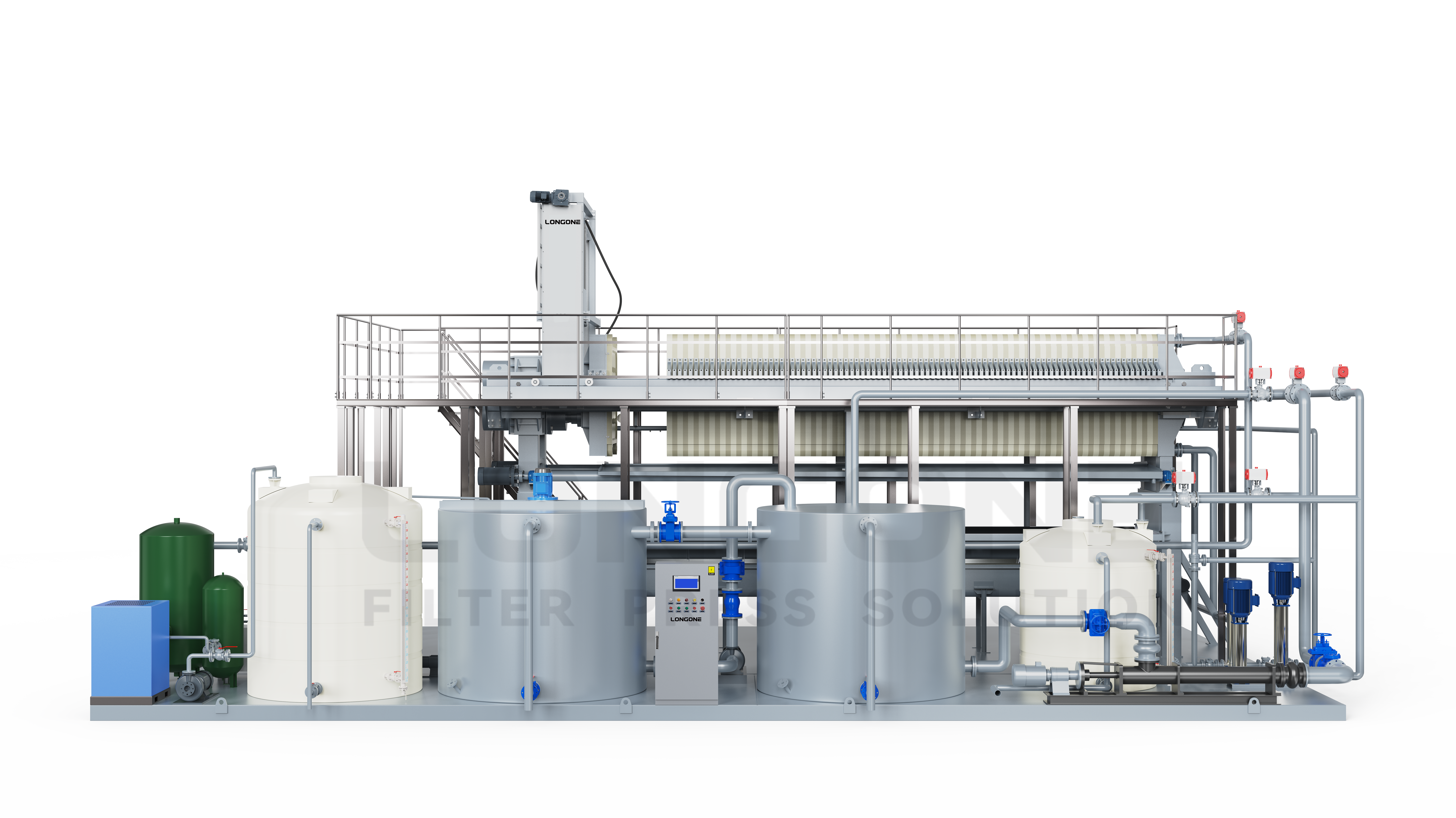 Portable filter press