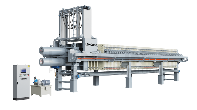 Automatic chamber filter press