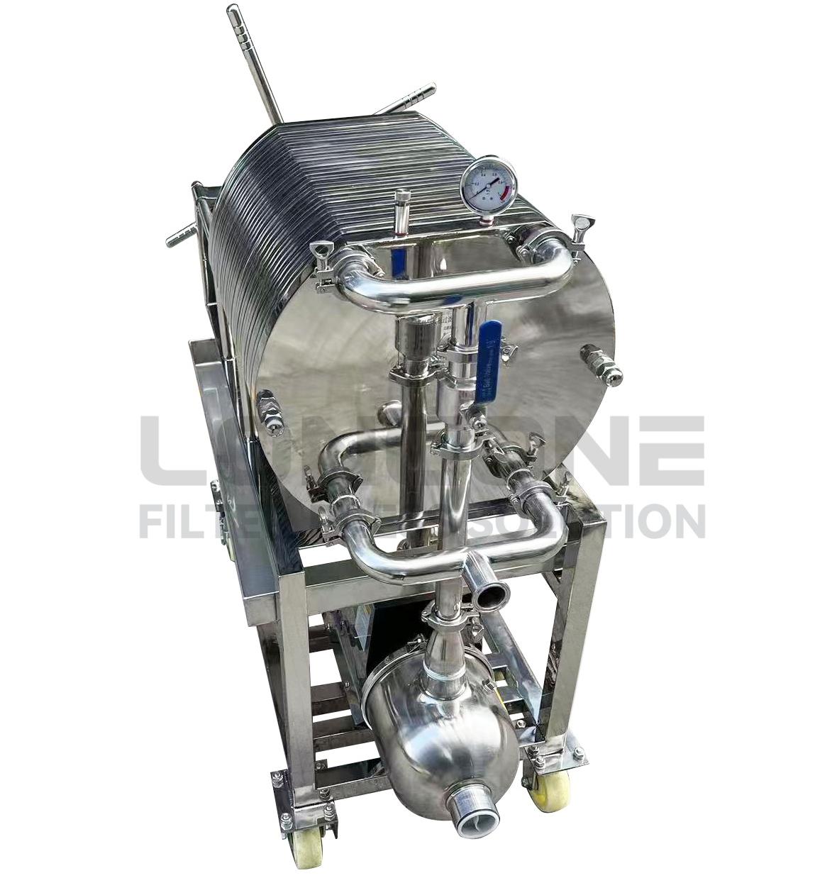 Lab filter press