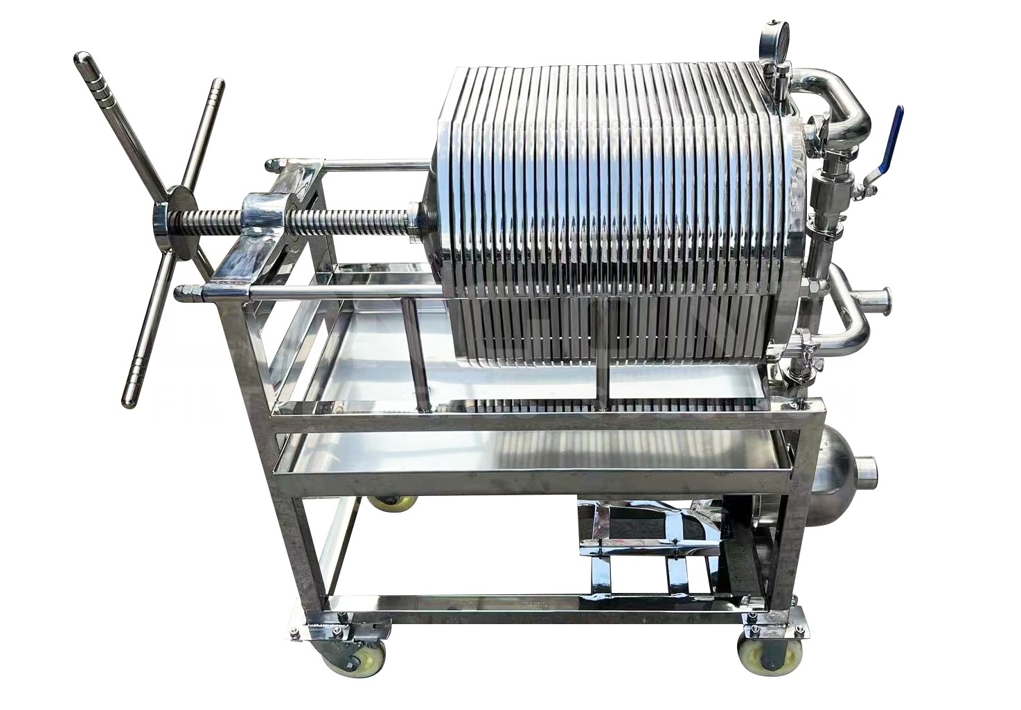Filter press lab scale