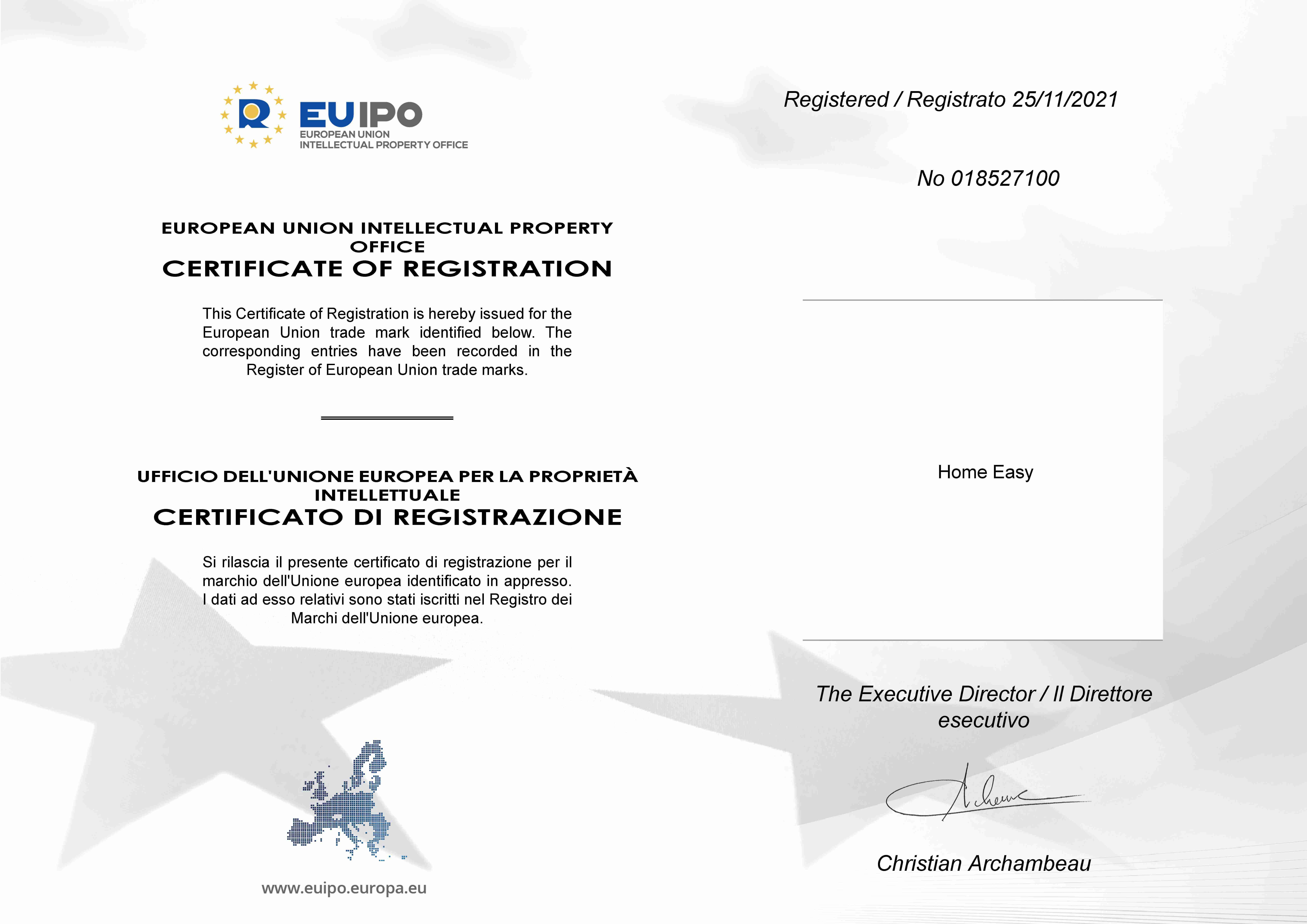 Superhome awarded European 