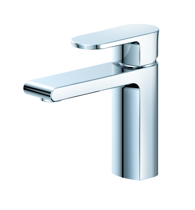 Bathroom Faucet Chrome Single-Handle Modern Design For Bathroom